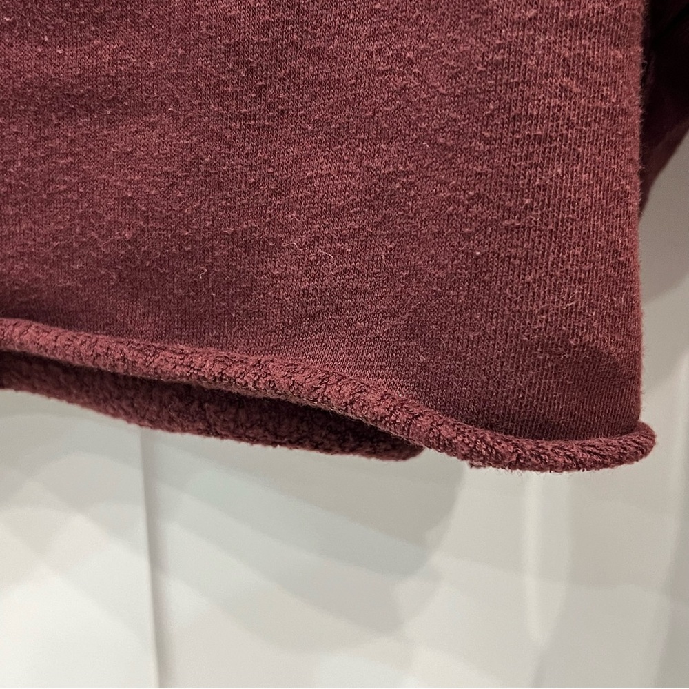 American Eagle Cropped Long Sleeve Sweatshirt - Picture 3 of 8